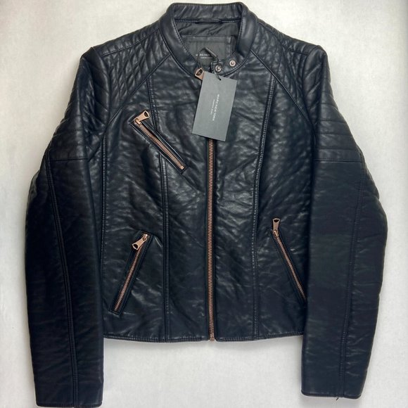 Andrew Marc Leather Women's Jacket Size S - Picture 2 of 4